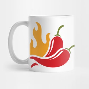 Spice up your life Cooking Hot Peppers Chef Grill BBQ Mug